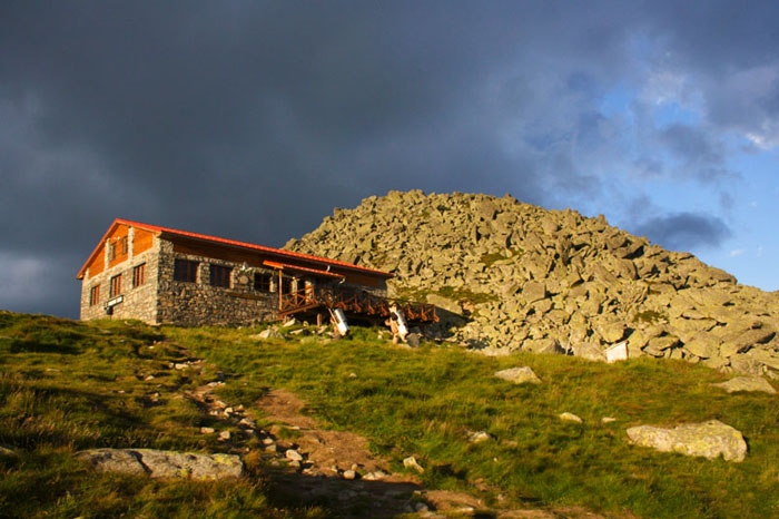 Chopok kamenna chata rok 2007